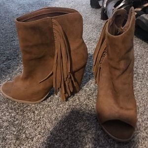 Fringe Booties